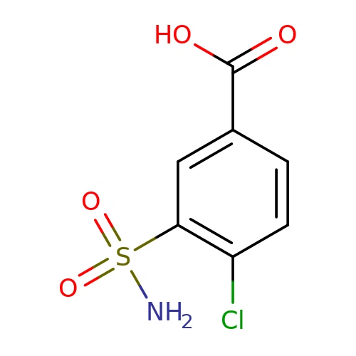 CAS:1205-30-7|4-ক্লোরো-5-সালফামাইলবেনজয়িক অ্যাসিড