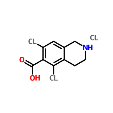 CAS 1289646-93-0|6-আইসোকুইনোলাইন কার্বক্সিলিক অ্যাসিড, 5,7-ডিক্লোরো-1,2,3,4-টেট্রাহাইড্রো-, হাইড্রোক্লোরাইড (1:1)