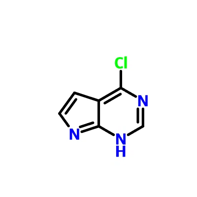 CAS 3680-69-1|4-ক্লোরো-7এইচ-পাইরোলো[2,3-ডি]পাইরিমিডিন