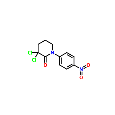 CAS 881386-01-2|3,3-ডিক্লোরো-1-(4-নাইট্রোফেনাইল) পাইপেরিডিন-2-এক