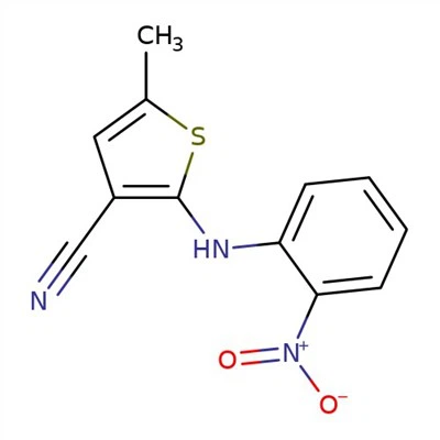 CAS:138564-59-7|5-মিথাইল-2-(2-নাইট্রোঅ্যানিলিনো)-3-থিওফেনেকার্বোনিট্রিল