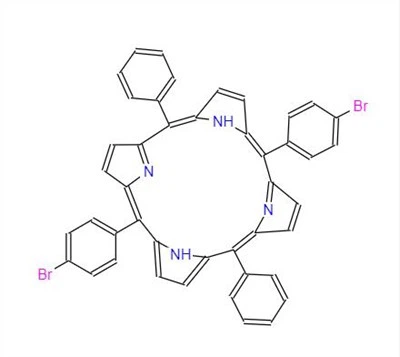 CAS:{{0}丨5,15-bis(4-bromophenyl)-10,20-diphenylporphyrin